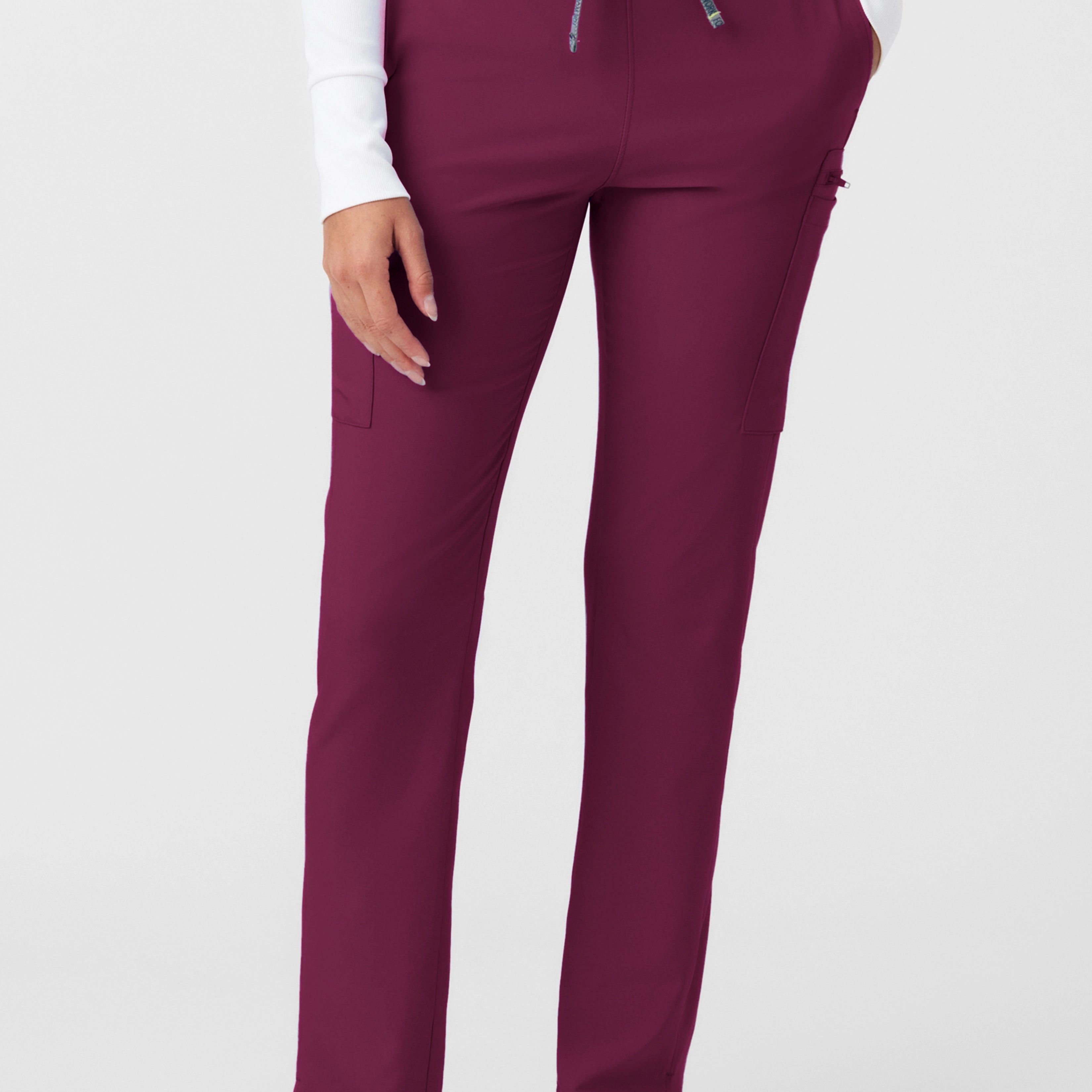 PANTALÓN CLÍNICO MUJER FORWARD LB400 BURDEO