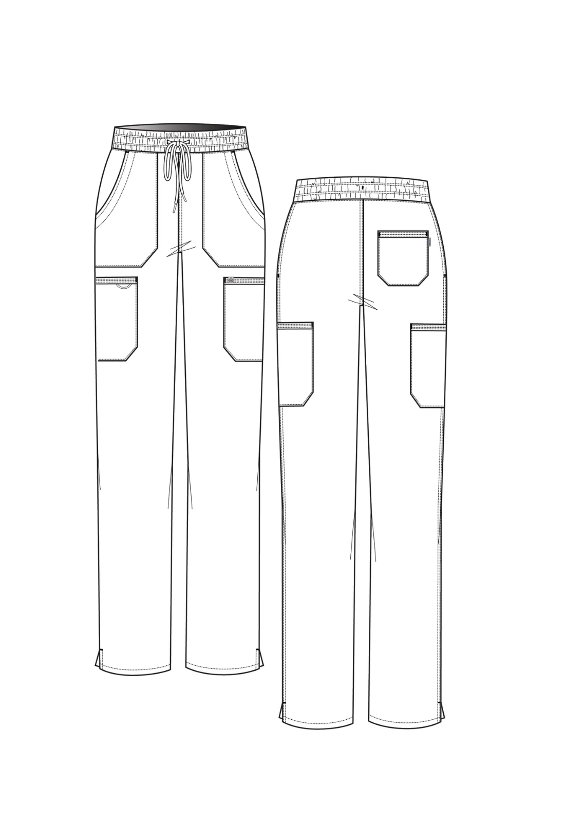 PANTALÓN CLÍNICO MUJER STUDIO 3063 TEAL