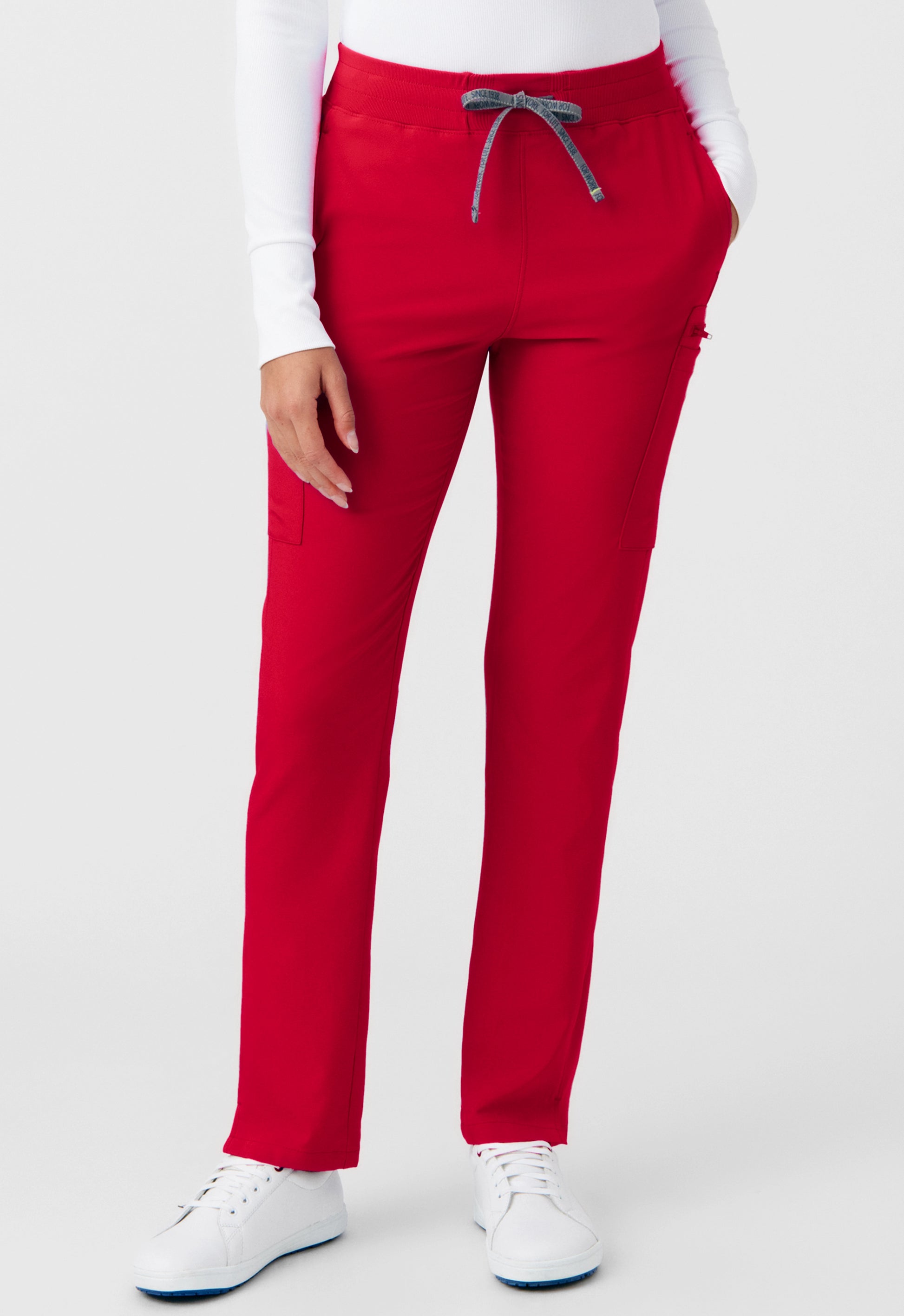 PANTALÓN CLÍNICO MUJER FORWARD LB400 ROJO