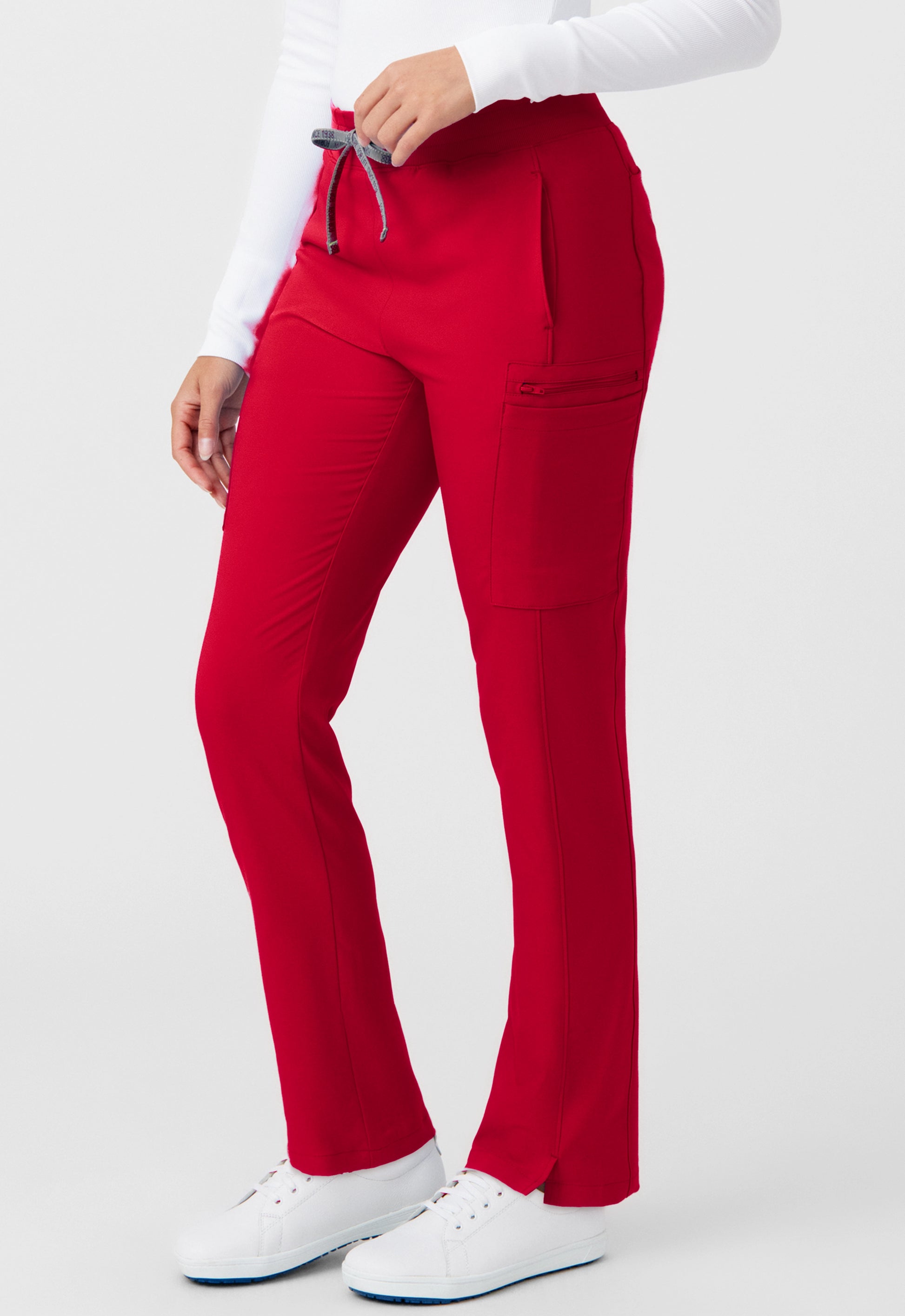 PANTALÓN CLÍNICO MUJER FORWARD LB400 ROJO