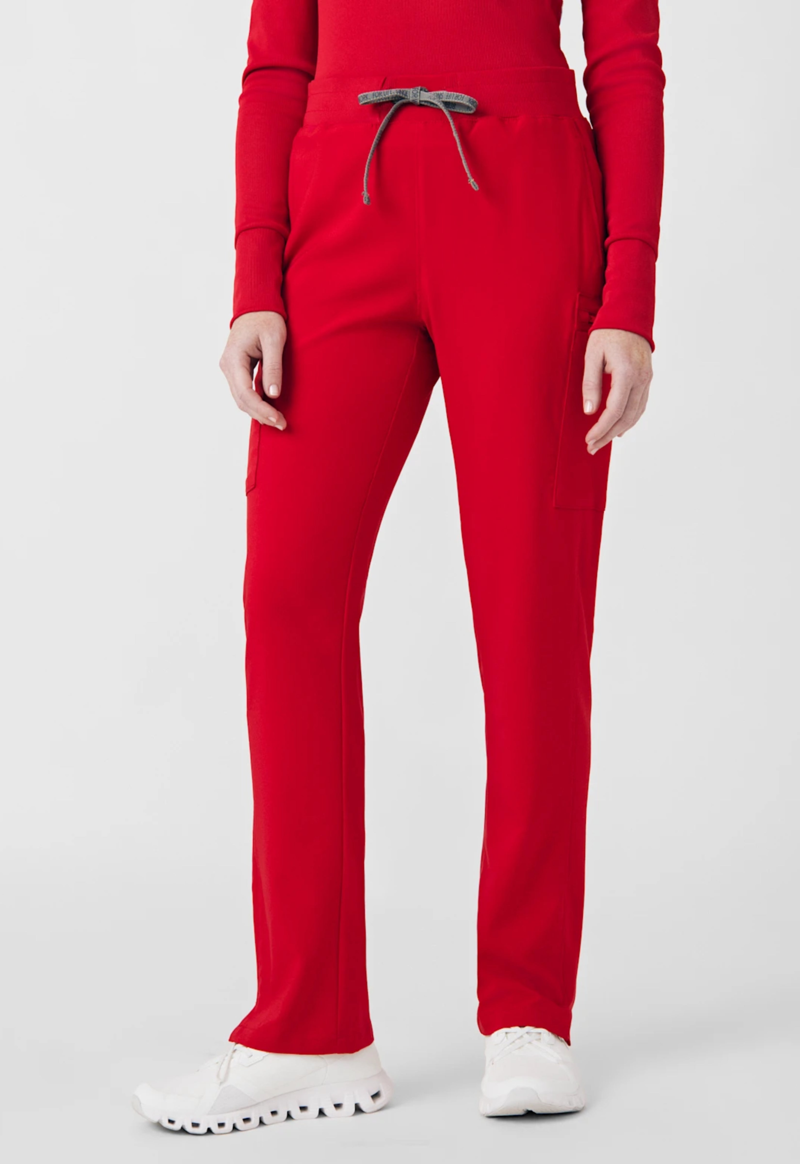 PANTALÓN CLÍNICO MUJER FORWARD LB400 ROJO