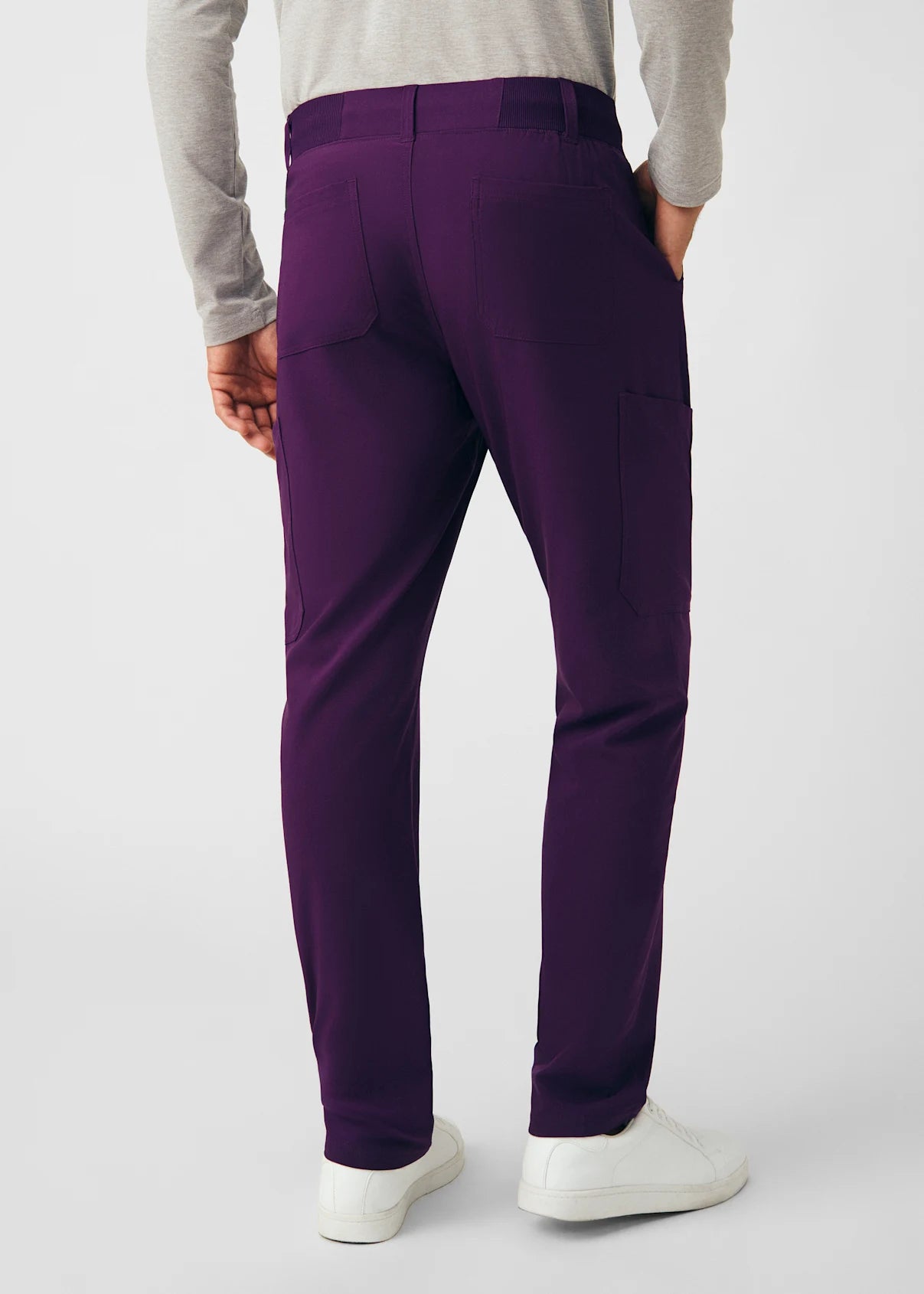 PANTALÓN CLÍNICO HOMBRE FORWARD LB410 MORADO EGGPLANT