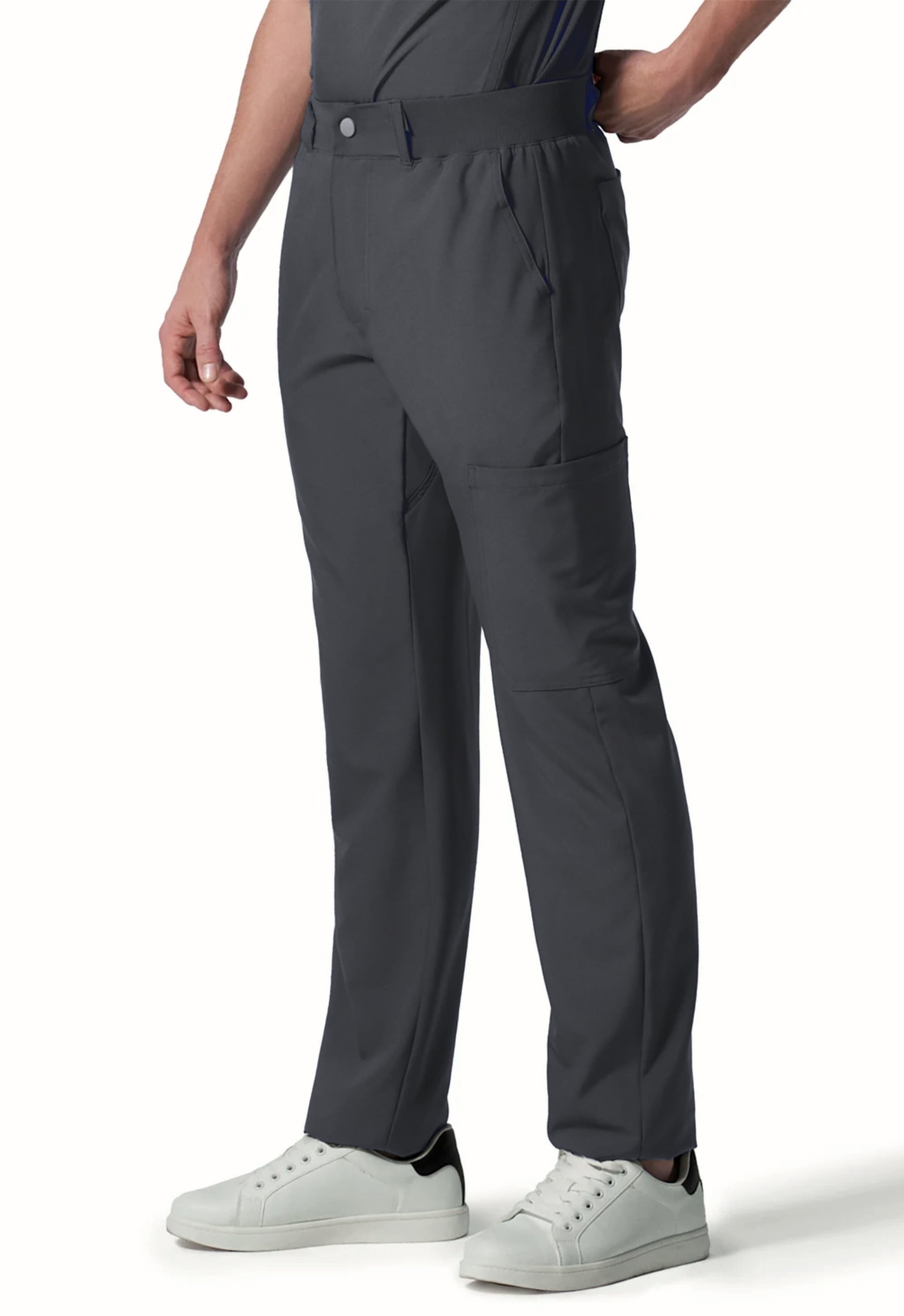 PANTALÓN CLÍNICO HOMBRE FORWARD LB410 PLOMO