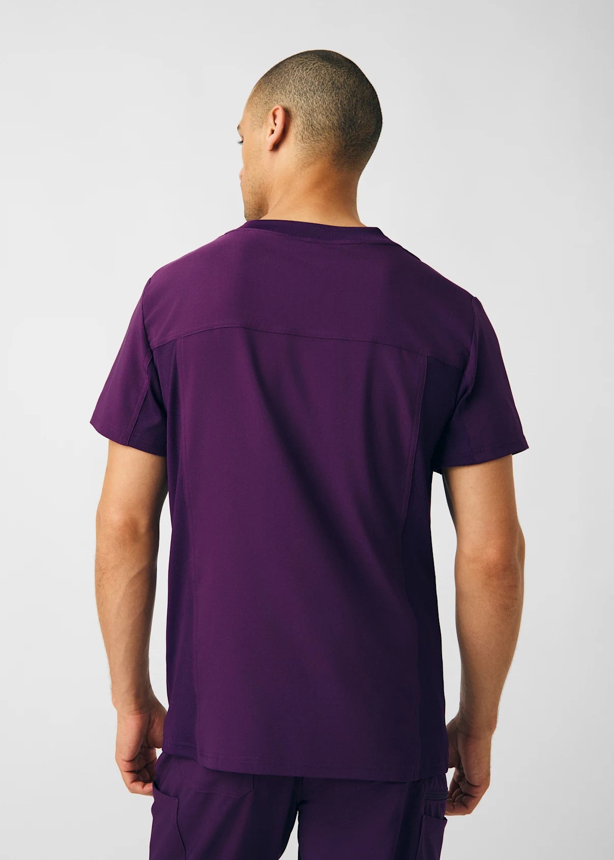 POLERA CLÍNICA HOMBRE FORWARD LT110 BURDEO