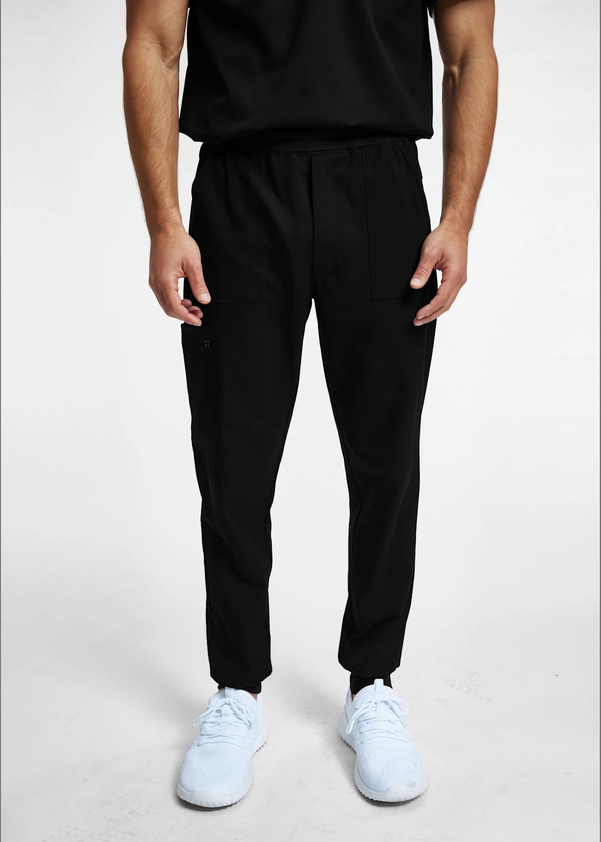 PANTALÓN CLÍNICO HOMBRE JOGGER VIBE WB431 NEGRO