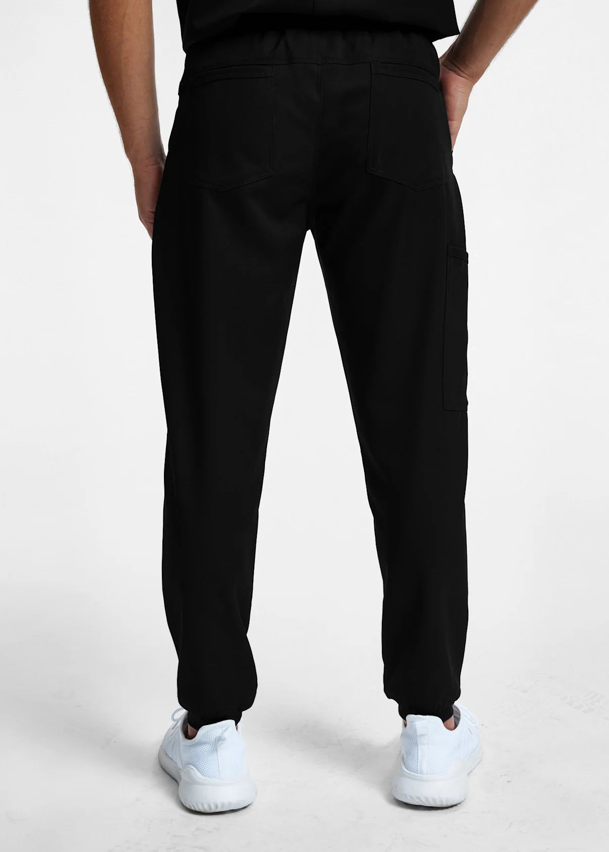 PANTALÓN CLÍNICO HOMBRE JOGGER VIBE WB431 NEGRO