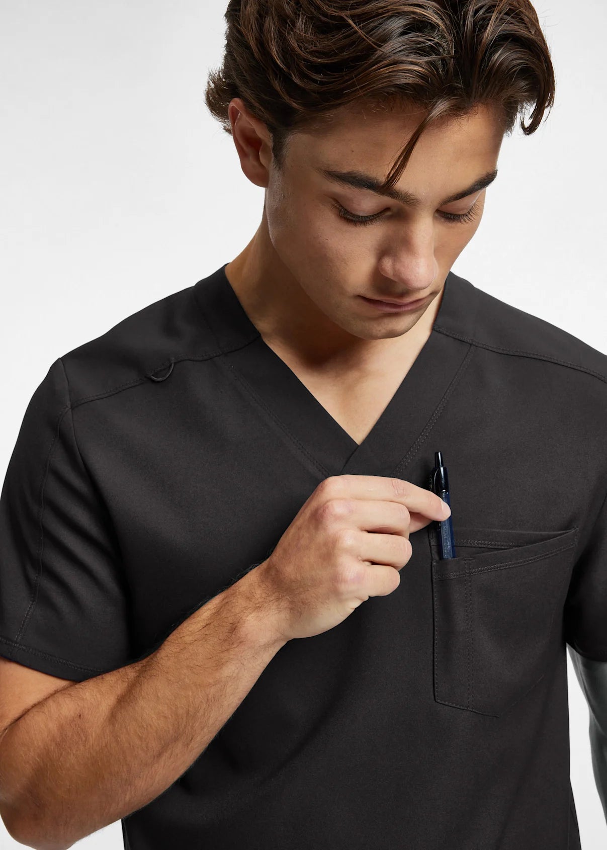 POLERA CLINICA HOMBRE VIBE WT150 NEGRO