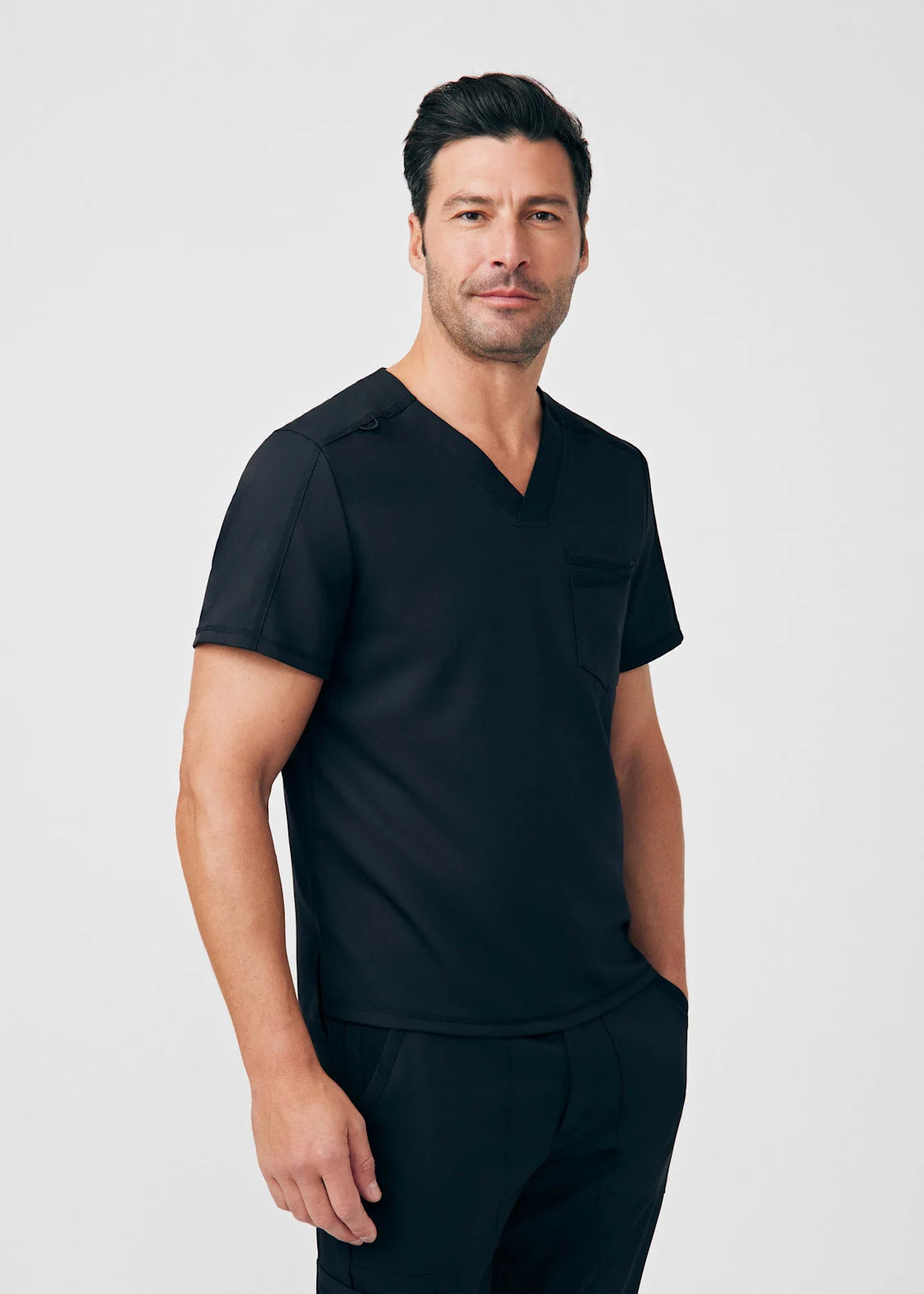 POLERA CLINICA HOMBRE VIBE WT150 NEGRO