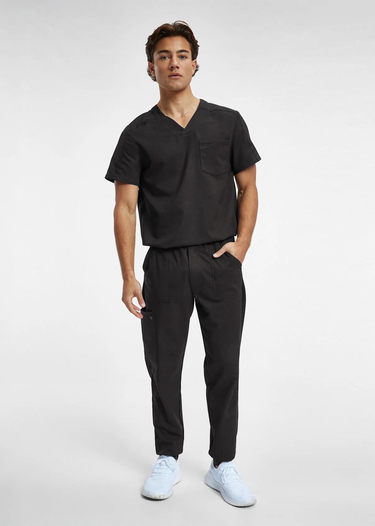 POLERA CLINICA HOMBRE VIBE WT150 NEGRO