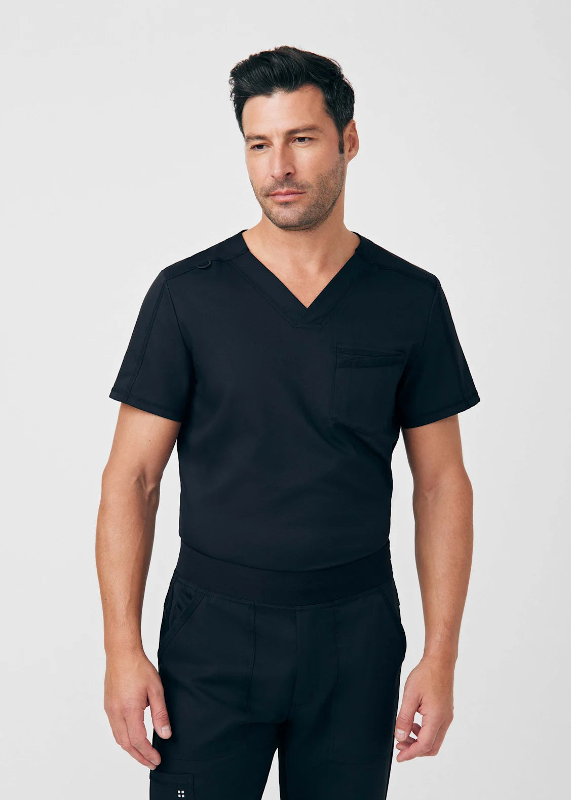 POLERA CLINICA HOMBRE VIBE WT150 NEGRO