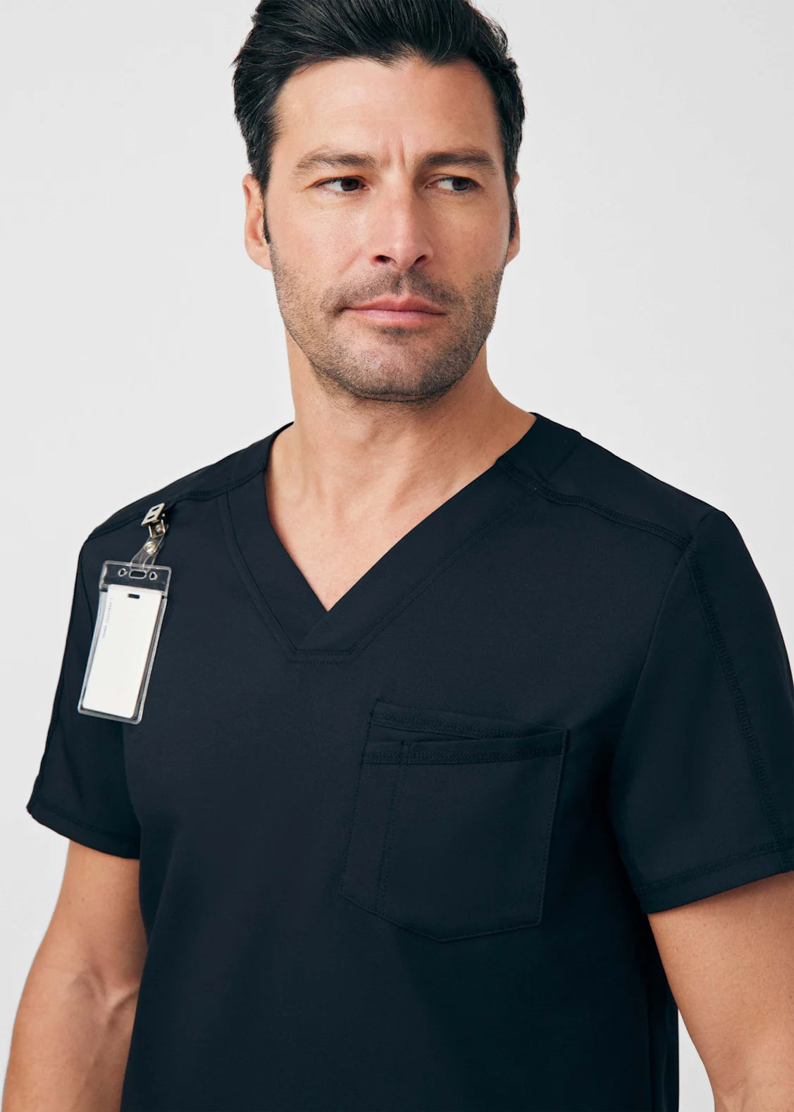 POLERA CLINICA HOMBRE VIBE WT150 NEGRO